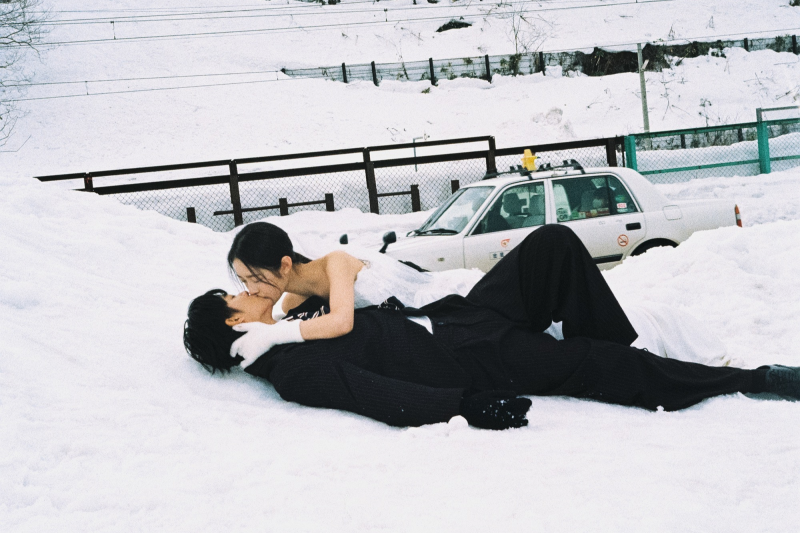 雪地里相爱 日本婚纱照 日本旅拍 尼鹿摄影旧站作品