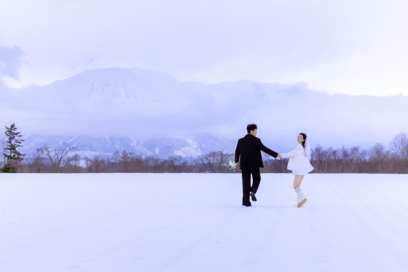 雪山恋章 日本婚纱照 日本旅拍 尼鹿摄影旧站作品