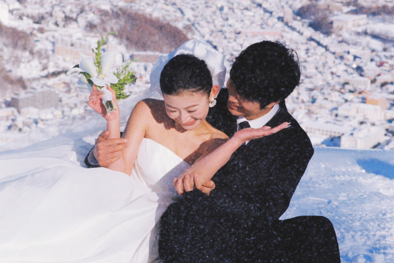 小樽婚礼 日本婚纱照 日本旅拍 尼鹿摄影旧站作品