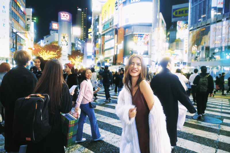 夜晚的十字路口 日本婚纱照 日本旅拍 尼鹿摄影旧站作品